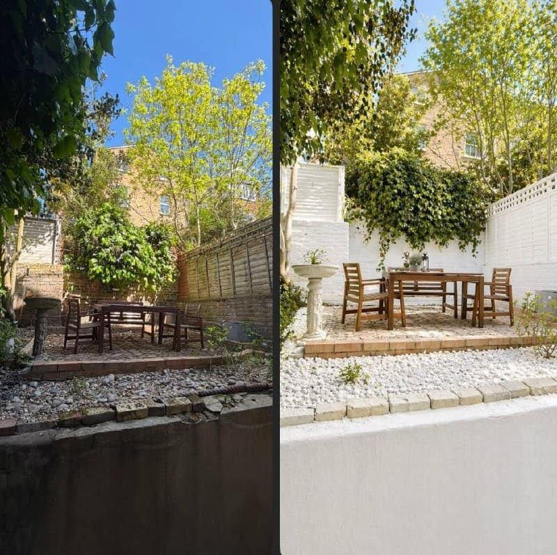 Garden Makeover — Before & After