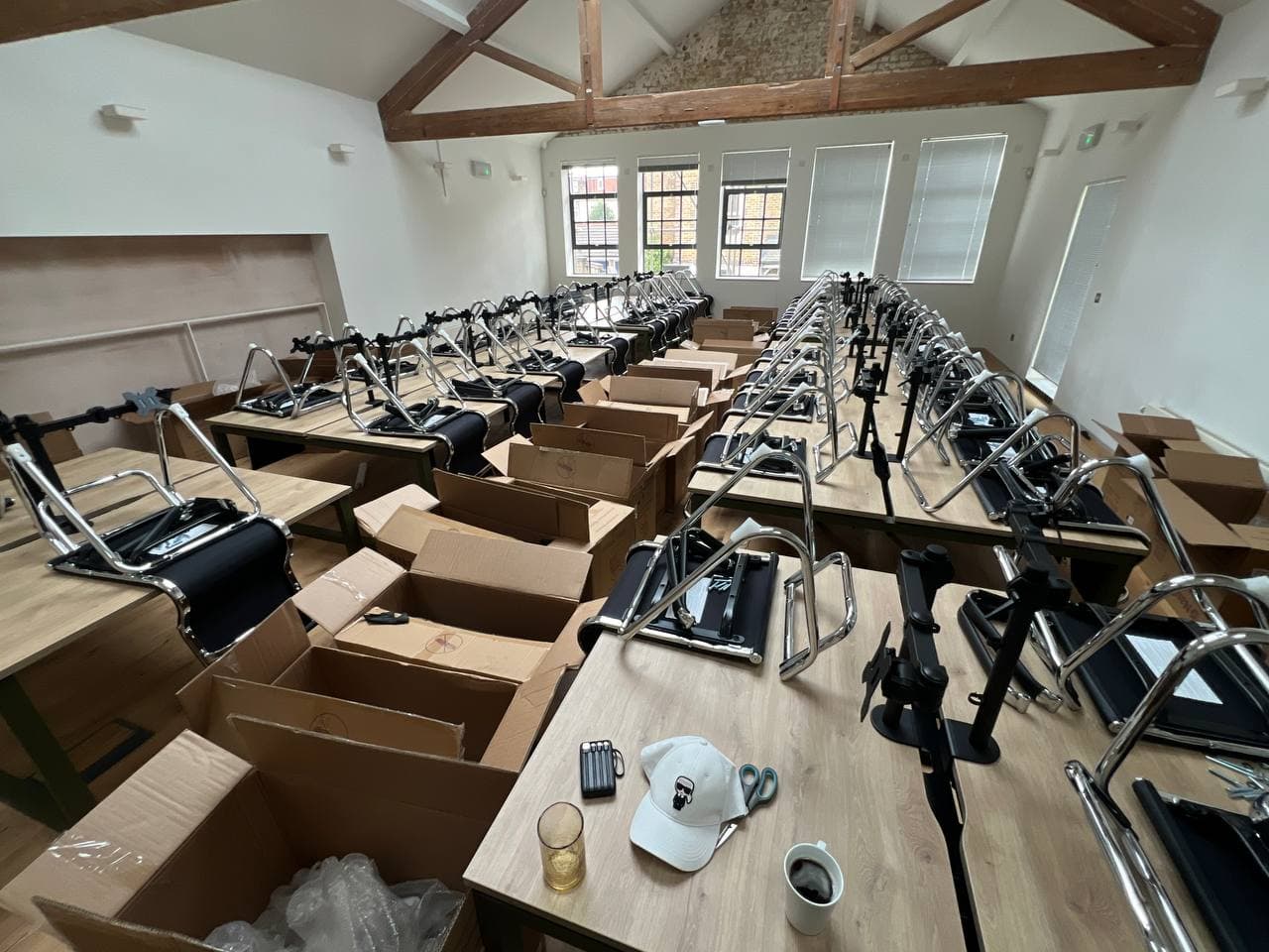 Bulk Office Chair Assembly