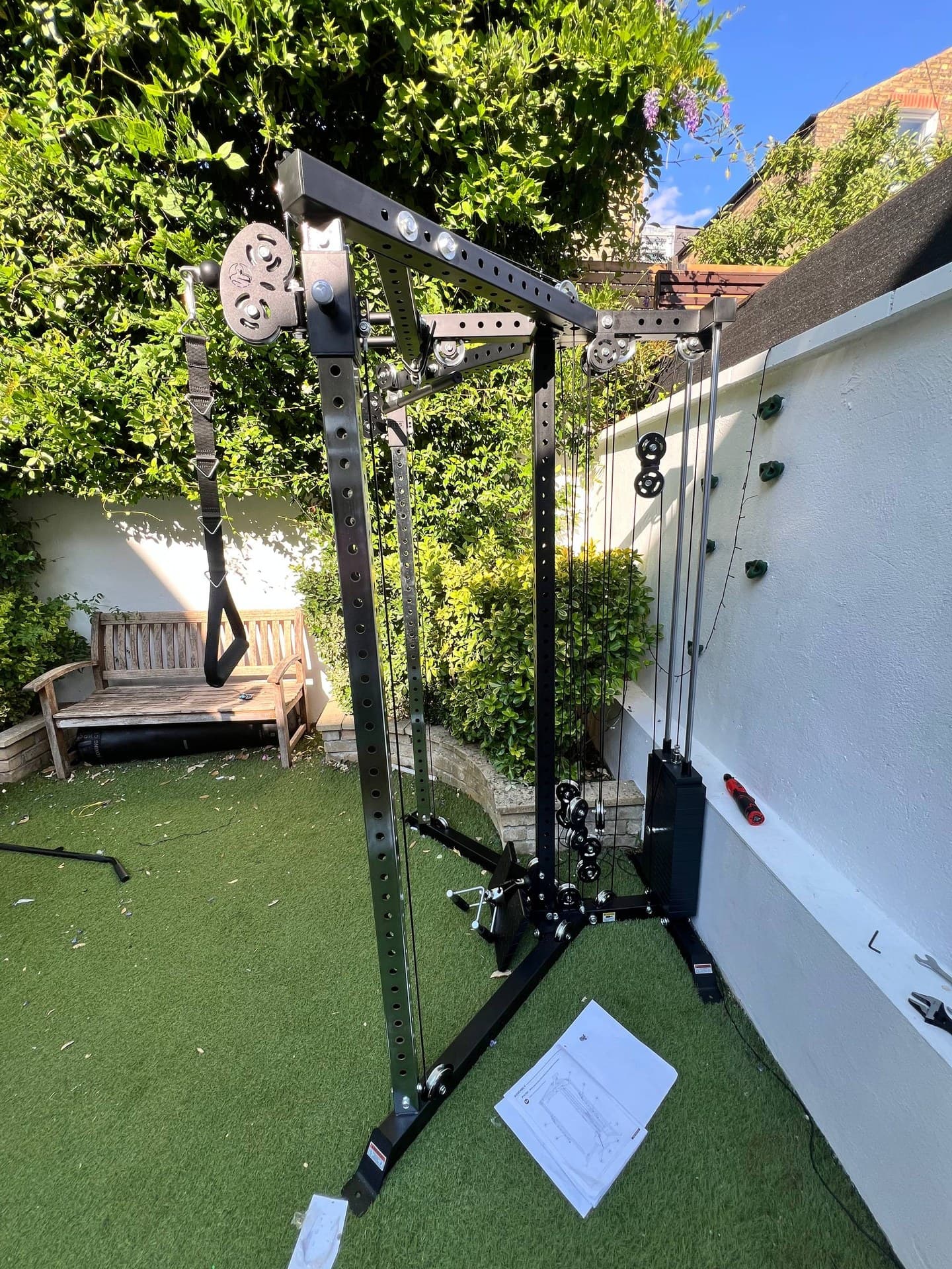 Outdoor Home Gym Assembly