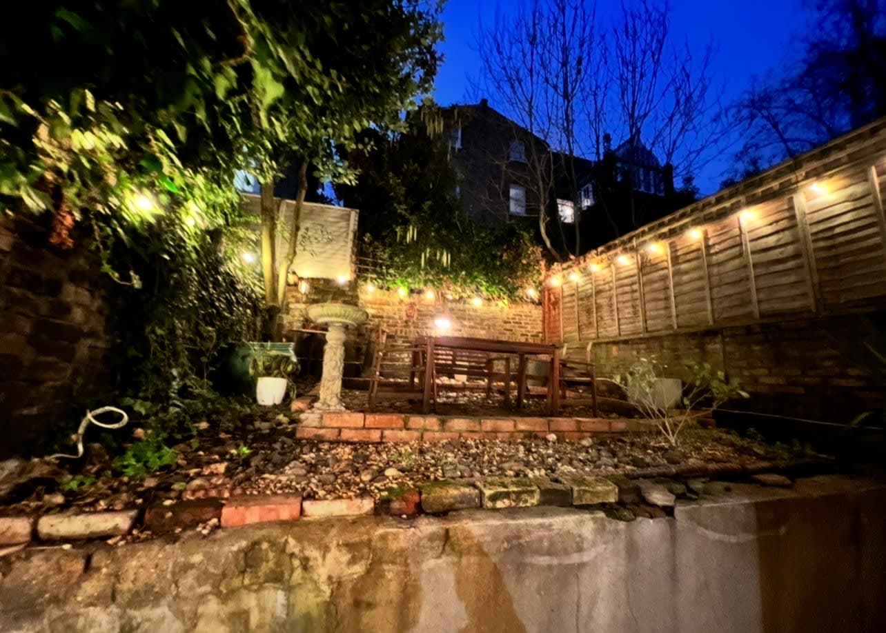 Garden Lighting Installation